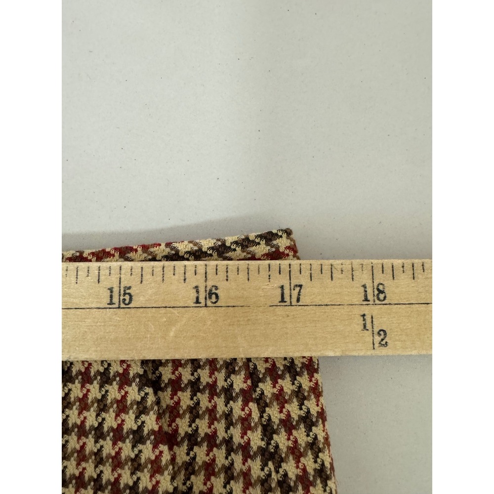 Lagence Houndstooth Pattern Tailored Pants Preppy… - image 4